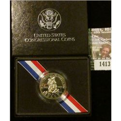 1413 _ 2000 Congrssional Bicentennial Half Dollar With Box, Semper