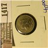 Image 1 : 1417 _ Better Grade Three Cent Nickel With Rotated Reverse