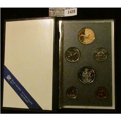 1428 _ 1989 Royal Canada Mint Specimen Set in original case of issue.