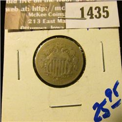 1435 _ 1874 Shield Nickel