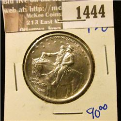 1444 _ 1925 Stone Mountain Commemorative Silver Half Dollar.  These Were Minted To Raise Money For T