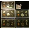 Image 1 : 1462 _ 1968 S, 69 S, 70 S, 71 S, & 72 S U.S. Proof Sets. All in original boxes of issue.