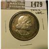 Image 1 : 1479 _ 1893 Columbian Exposition Commemorative Half Dollar, toned Uncirculated.