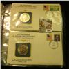 Image 2 : 1495 _ "The Eisenhower U.S. Dollar Coin Collection", by Postal Commemorative Society, all stamped, p