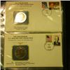 Image 5 : 1495 _ "The Eisenhower U.S. Dollar Coin Collection", by Postal Commemorative Society, all stamped, p