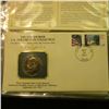 Image 6 : 1495 _ "The Eisenhower U.S. Dollar Coin Collection", by Postal Commemorative Society, all stamped, p