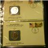 Image 7 : 1495 _ "The Eisenhower U.S. Dollar Coin Collection", by Postal Commemorative Society, all stamped, p