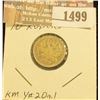 Image 1 : 1499 _ 1916 Russia Silver 10 Kopeks, KM Y#20a.1. BU.