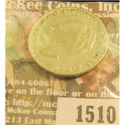 1510 _ 1944 Netherland silver One Gulden, VF.