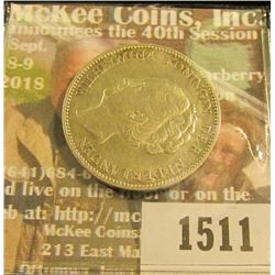 1511 _ 1923 Netherland silver One Gulden, EF.