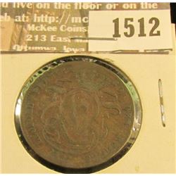 1512 _ 1837 Belgium 5 Cent. Fine.