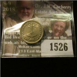 1526 _ Bolivia Brilliant Uncirculated Medal. obv.:"DEPARTMENTO DE COCHABAMBA", (eagle on pillar in f