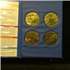 Image 2 : 1527 _ Expo 86 Four-piece Commemorative Medalion Set including "Expo Centre", "Expo Ernie", "B.C. Pa