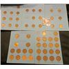Image 1 : 1528 _ Great Britain Coins Sets: 1937-56 Farthings, & 1937-63 Half Pennies (missing only the 1961), 