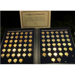 1529 _  The Complete Jefferson Nickel Collection  in a special album, this is a One a Year only set 