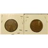 Image 2 : 1543 _ 1930 P AU/VG & 1930 D Brown AU  Lincoln Cent