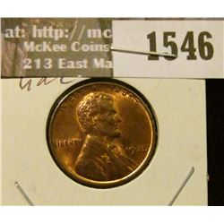 1546 _ 1935 P U.S. Lincoln Cent, Red Uncirculated.