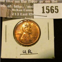 1565 _ 1947 S U.S. Lincoln Cent, Brilliant Uncirculated.