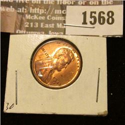 1568 _ 1949 D U.S. Lincoln Cent, Brilliant Uncirculated.