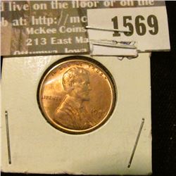 1569 _ 1949 S U.S. Lincoln Cent, Brilliant Uncirculated.