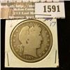 Image 1 : 1591 _ 1907 O Barber Half Dollar, Good.