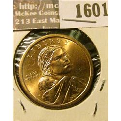 1601 _ 2010 P Sacagawea Dollar, Brilliant Uncirculated.