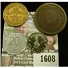Image 2 : 1608 _ 30mm Automatiques Distributers Same Design Both Sides Token, Einkauf Von Juwelen Altem Gold &