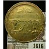 Image 2 : 1616 _ Large Yellow Brass Medal 1910 Exposicion Internacal De Agricultur Sociedad Argentina Buenos A