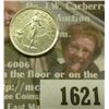 Image 2 : 1621 _ Philippines 1921 Silver 10 Centavos. Nice Uncirculated.