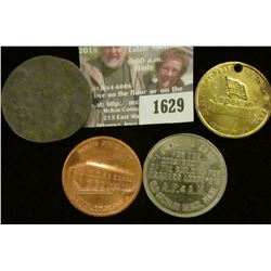 1629 _ Denver Mint Medal, BPOE Elks Lodge Medal, AF & AM Masonic Lodge, Old Ochard Beach, Maine Meda