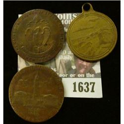 1637 _ 1635 William Pynchon Founded Springfield Mass., The Cathedral Church of St. John The Devie, N