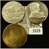 Image 1 : 1639 _ 1778-1978 Crafton, Iowa Bronze Centennial Medal in German,1952 Numismatic News 30th. Aniversa