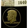 Image 1 : 1640 _ Cut-Out Kennedy Half Dollar. ND. (1964-1970)