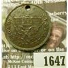 Image 1 : 1647 _ Victory Liberty Loans Medal, Made from Captured German Cannons. with Lite Rust.
