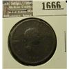 Image 1 : 1666 _ 1806 Great Britiain Half Penny.