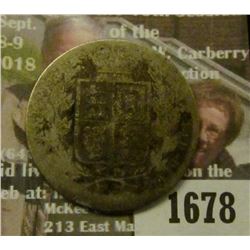 1678 _ 1885 Great Britain Silver HalfCrown. AG.