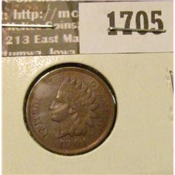 1705 _ 1901 Indian Head Cent. EF-40.