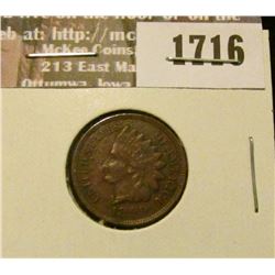 1716 _ 1899 Indian Head Cent. EF-40.