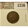 Image 1 : 1716 _ 1899 Indian Head Cent. EF-40.