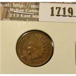 1719 _ 1897 Indian Head Cent. EF-40.