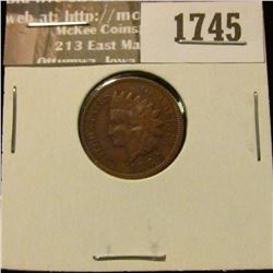 1745 _ 1888 Indian Head Cent. EF-40.