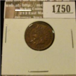 1750 _ 1887 Indian Head Cent. VF-20.