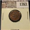 Image 1 : 1763 _ 1884 Indian Head Cent. VG-10.