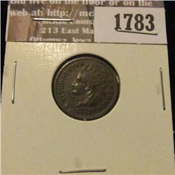 1783 _ 1879 Indian Head Cent. VF-20.