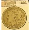 Image 1 : 1803 _ 1883 CC U.S. Morgan Silver Dollar, Fine.