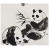 Image 3 : WU ZUOREN Chinese 1908-1997 Ink Panda Paper Roll