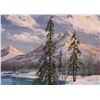 Image 3 : FRANK NORTHGRAVE Canada Oil on Board Snow Scene