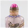 Image 5 : Chinese Peking Glass Snuff Bottle with Kangxi Mark