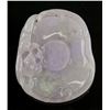 Image 2 : Burma Lavender Jadeite Carved Pendant