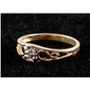 Image 2 : 10k Gold Diamond Small Ring RV $200